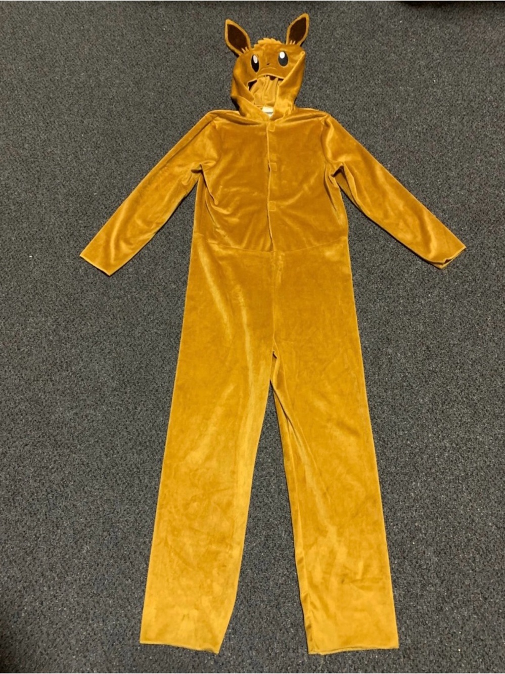 Pokémon Eevee girls size size 10/12 one piece fleece costume